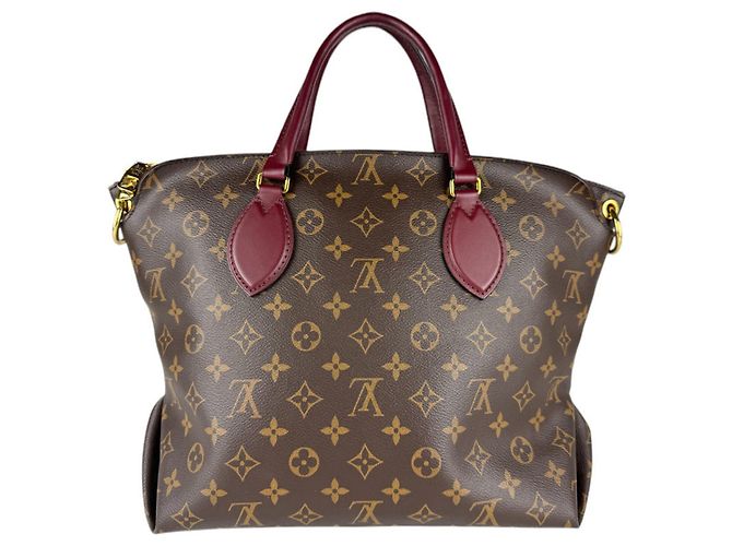 Borsa a Spalla Monogram Louis Vuitton Marrone Bordò Monogramma - vista 3
