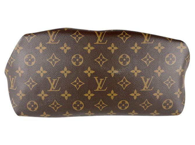 Borsa a Spalla Monogram Louis Vuitton Marrone Bordò Monogramma - vista 4