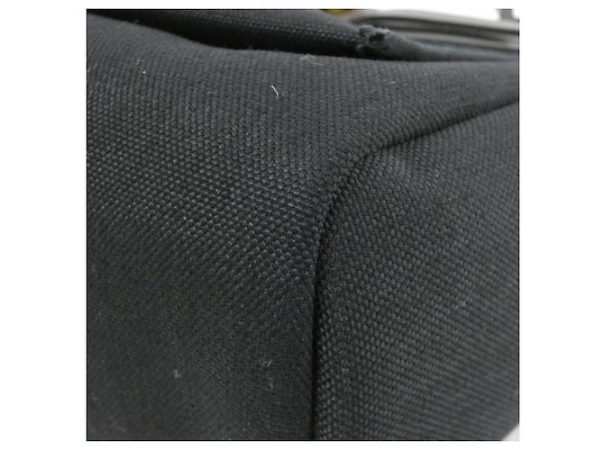 Hermès Herbag Zip PM Handtasche Schwarz - Ansicht 3
