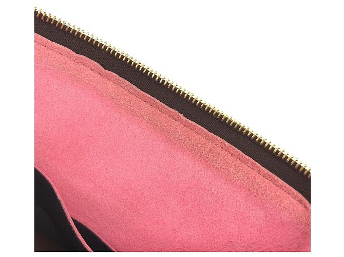 Vivienne Borsa a Spalla Pochette Double Zip Monogram Holiday Louis Vuitton Marrone - vista 9
