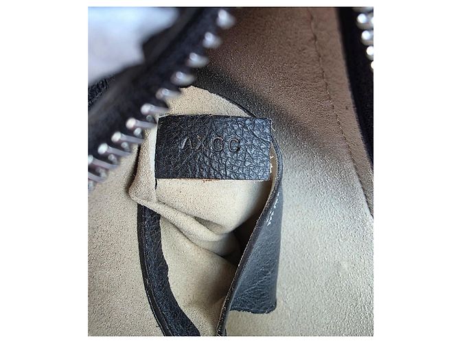 Borsa a Spalla in Pelle Chiodata Isabel Marant Nero - vista 6