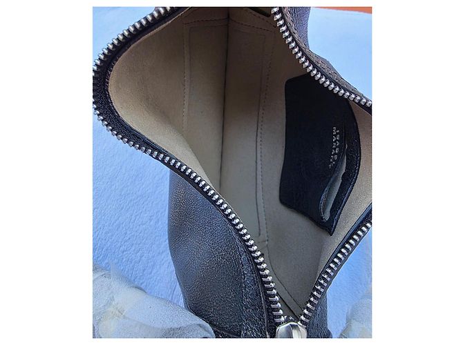 Borsa a Spalla in Pelle Chiodata Isabel Marant Nero - vista 7