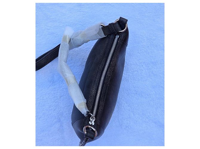 Borsa a Spalla in Pelle Chiodata Isabel Marant Nero - vista 8