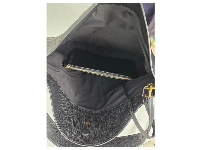 Borsa a Spalla in Pelle Nera Isabel Marant Nero - vista 4
