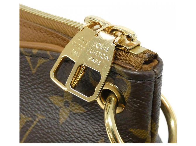 Bolso Pallas Monogram Louis Vuitton Castaño - vista 4