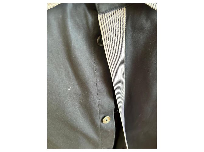 Camicia blu navy Dolce & Gabbana Bianco - vista 3