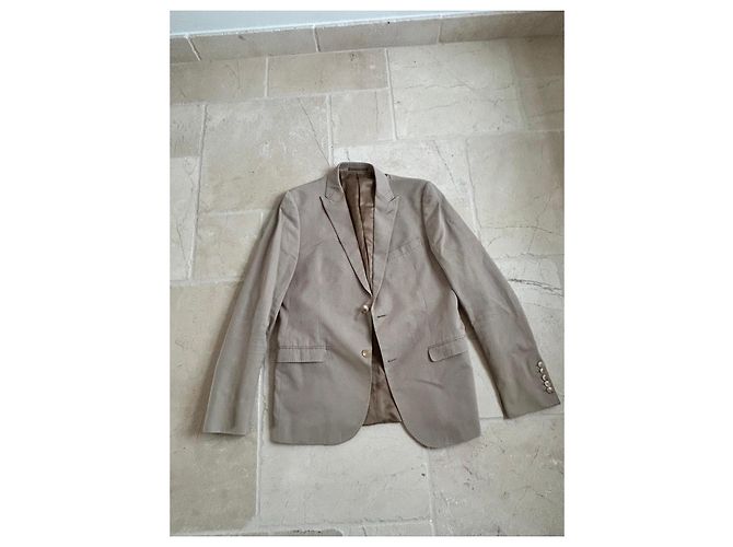 Giacca Gucci beige in cotone - vista 11
