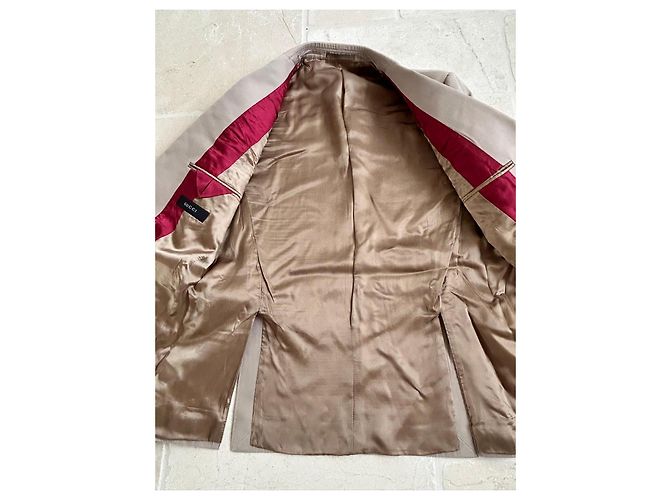 Giacca Gucci beige in cotone - vista 12