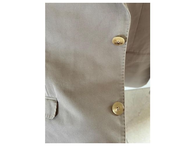 Giacca Gucci beige in cotone - vista 4
