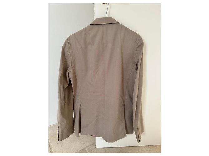 Giacca Gucci beige in cotone - vista 9