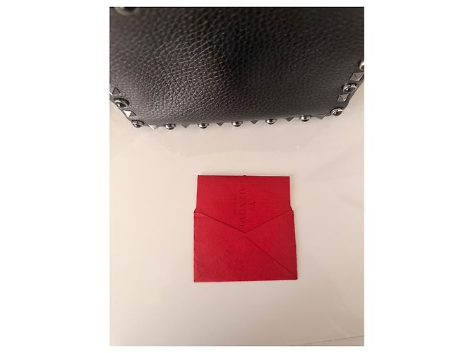 Borsa a tracolla Rockstud di Valentino Garavani Nero - vista 8