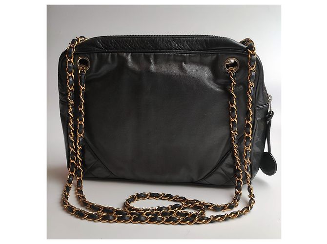 Camera Vintage Kamera Tasche CHANEL Schwarz - Ansicht 4