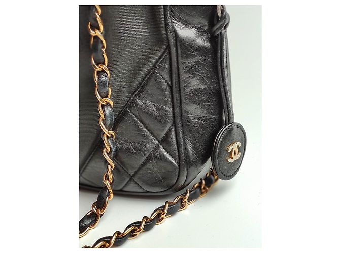 Camera Vintage Kamera Tasche CHANEL Schwarz - Ansicht 8