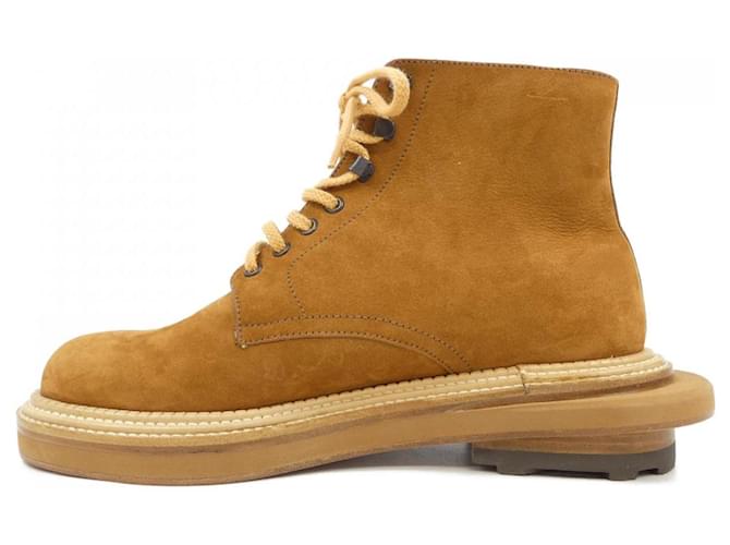 Sacai Leather Boots Brown - view 2