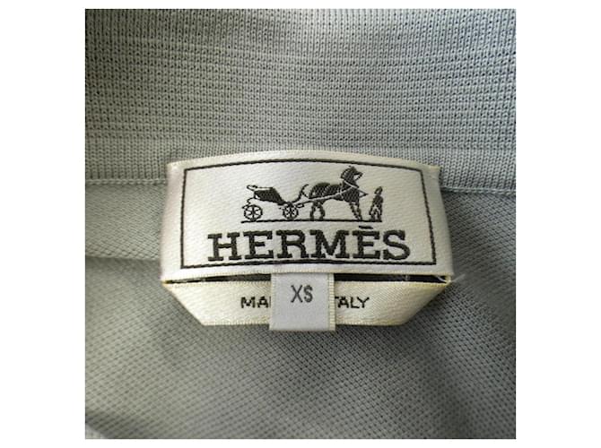 Polo Hermès XS Verde Caqui - vista 4