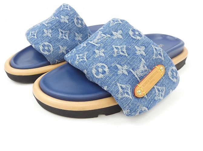 Sandalias Monogram LV Remix de Louis Vuitton Azul Azul marino - vista 3