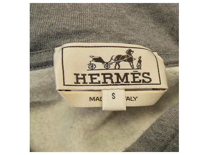 Hermès Hermes Hoodie Cotton Sweatshirt S Brown - view 4