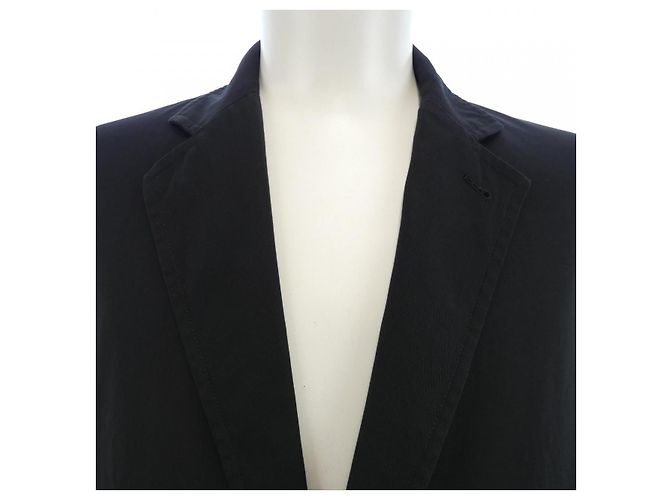 Chaqueta de lana Hermès 48 Negro - vista 5