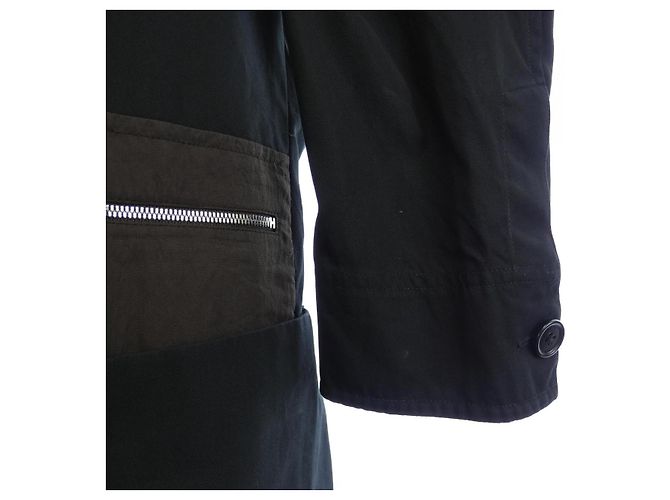 Chaqueta de lana Hermès 48 Negro - vista 6