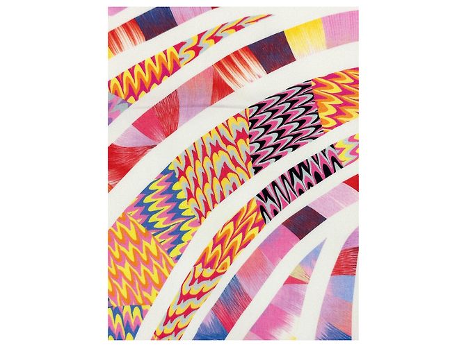 Hermès: RARO Sciarpa/Quadrato edizione speciale "Abito da Sera" Sete Marmo 90 cm Multicolore - vista 5