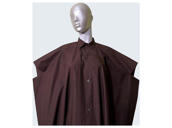 Vestido Sofie d'Hoore Duchy Cacao de algodón marrón Castaño - vista 3