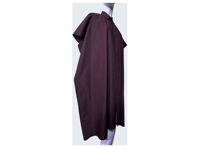 Vestido Sofie d'Hoore Duchy Cacao de algodón marrón Castaño - vista 4