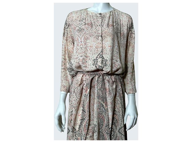 See by Chloé Paisley Kleid Viskose Mehrfarben - Ansicht 2