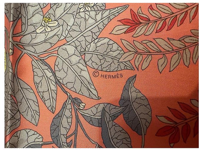 Hermès: Wendeschal "Der Garten der Maler" 90 cm Mehrfarben - Ansicht 5