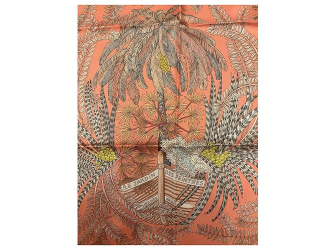 Hermès: Wendeschal "Der Garten der Maler" 90 cm Mehrfarben - Ansicht 7