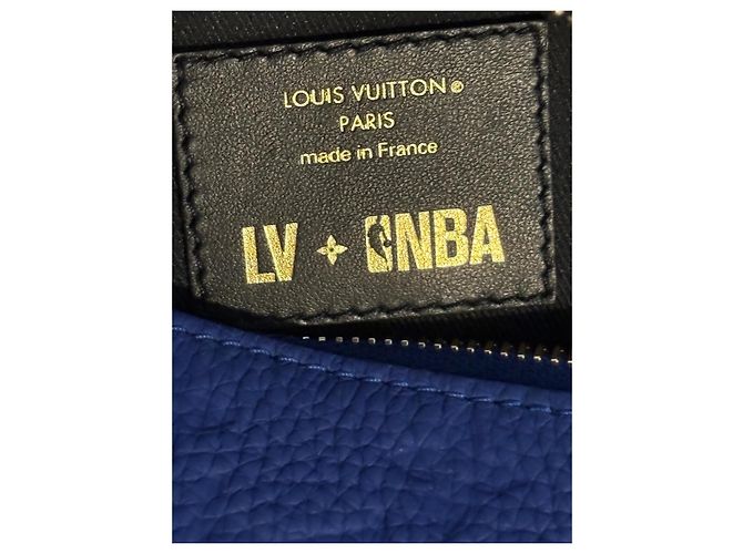 Clutch Louis Vuitton x NBA Blu Pelle di Vitello - vista 10