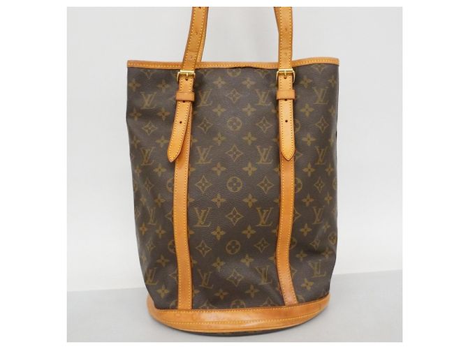 Borsa Tote Bucket GM Monogram Louis Vuitton Marrone - vista 15