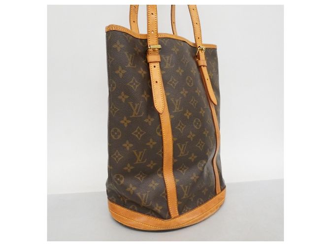 Borsa Tote Bucket GM Monogram Louis Vuitton Marrone - vista 2