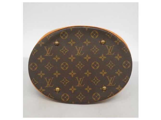 Borsa Tote Bucket GM Monogram Louis Vuitton Marrone - vista 3