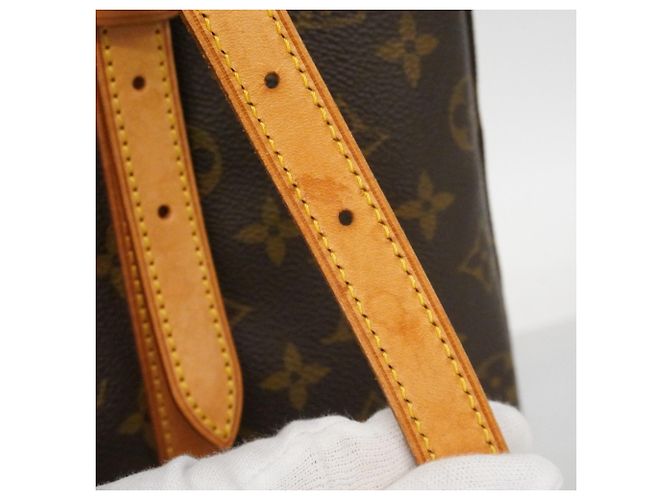 Borsa Tote Bucket GM Monogram Louis Vuitton Marrone - vista 9