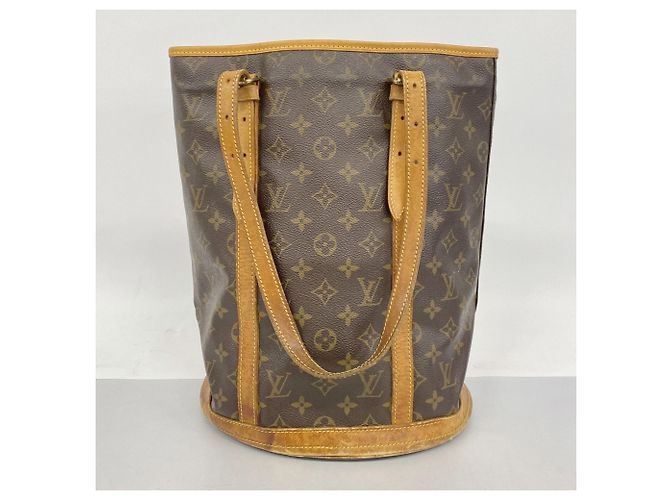 Borsa Tote Bucket GM Monogram Louis Vuitton Marrone - vista 11