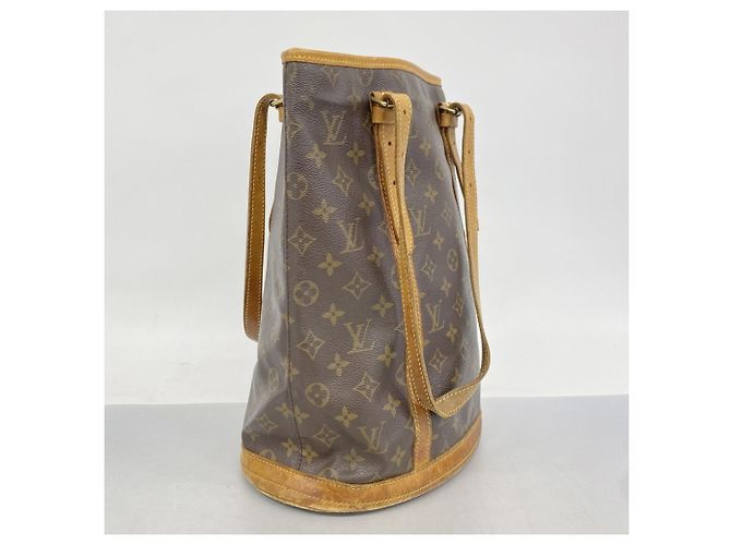 Borsa Tote Bucket GM Monogram Louis Vuitton Marrone - vista 2