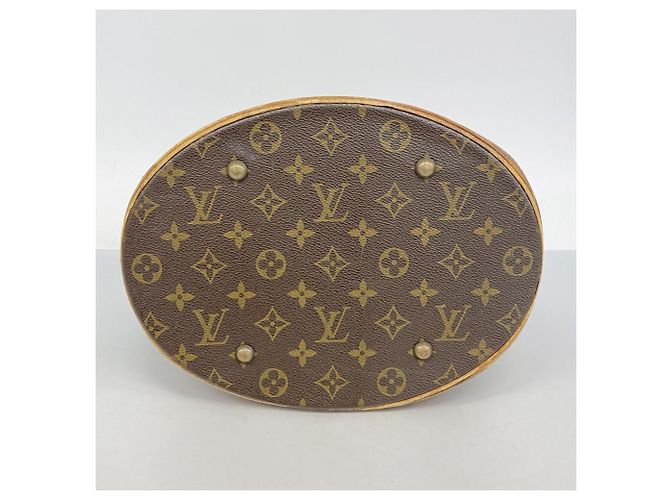 Borsa Tote Bucket GM Monogram Louis Vuitton Marrone - vista 3