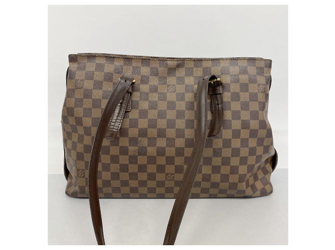 Borsa Tote Chelsea Damier Louis Vuitton N51119 Ebano Damier ebene - vista 13