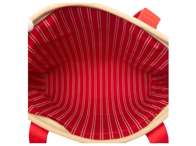 Louis Vuitton Antigua Cabas MM Tasche Rot Beige - Ansicht 4
