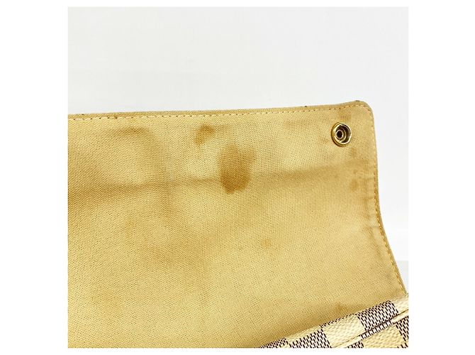 Bolsa de Ombro Naviglio Damier Azur Louis Vuitton Branco - vista 6