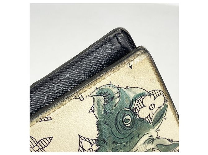 Portafoglio Lungo Brazza Monogram Savannah Louis Vuitton Crudo - vista 6