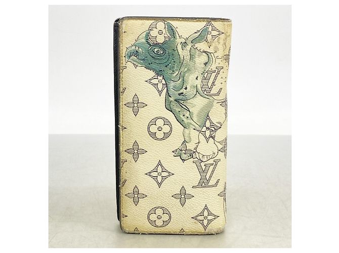 Portafoglio Lungo Brazza Monogram Savannah Louis Vuitton Crudo - vista 7