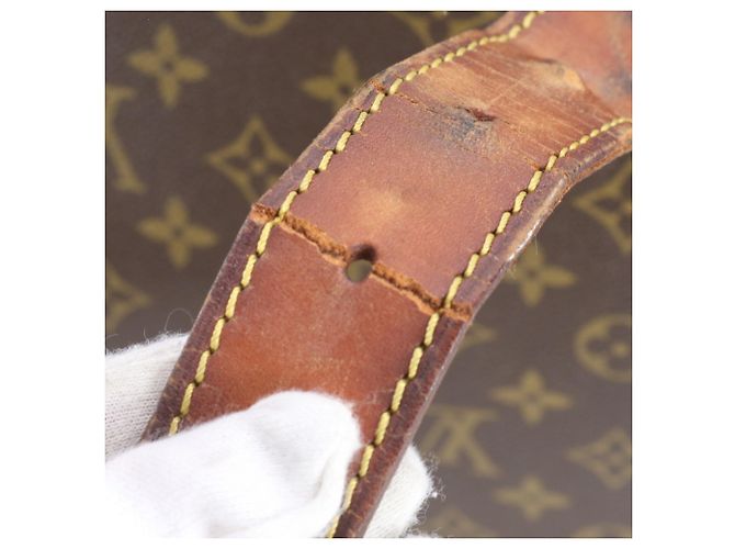 Sac à main en cuir Monogram Satellite 70 de Louis Vuitton Marron Monogramme - vue 10