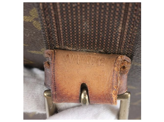 Sac à main en cuir Monogram Satellite 70 de Louis Vuitton Marron Monogramme - vue 13
