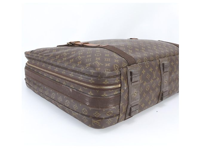 Sac à main en cuir Monogram Satellite 70 de Louis Vuitton Marron Monogramme - vue 4