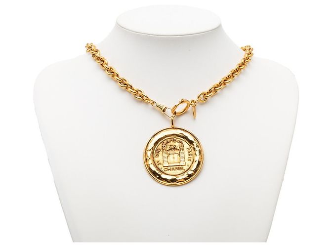 Collana Placcata Oro Chanel 31 RUE CAMBON PARIS D'oro - vista 6