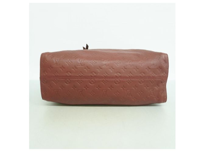 Louis Vuitton Monogram Empreinte Lumineuse GM Tote Bag Rot - Ansicht 3