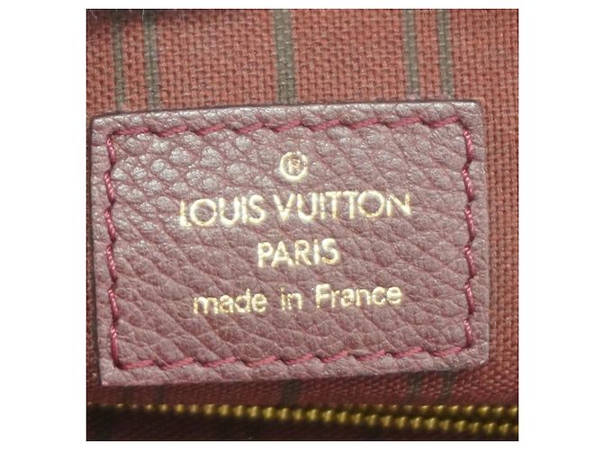Louis Vuitton Monogram Empreinte Lumineuse GM Tote Bag Rot - Ansicht 5