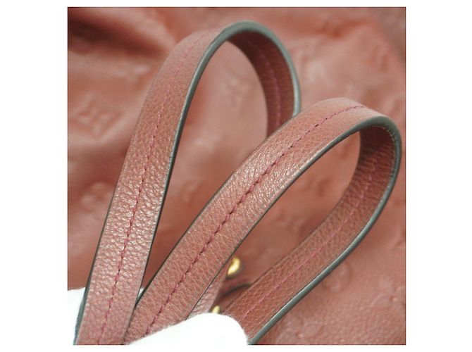 Louis Vuitton Monogram Empreinte Lumineuse GM Tote Bag Rot - Ansicht 8