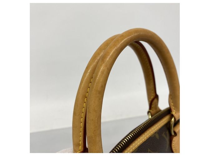 Louis Vuitton Monogram Lockit Handtasche Braun - Ansicht 10